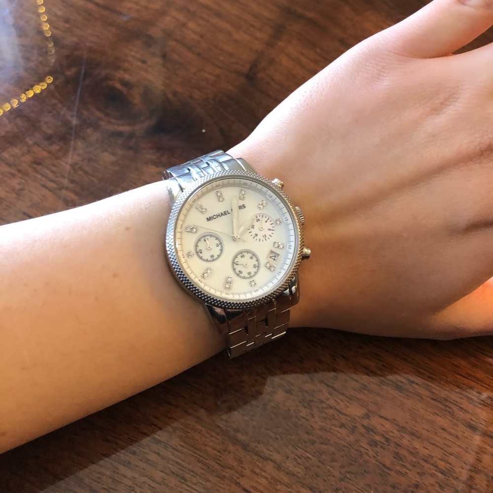 Silver Michael Kors Watch